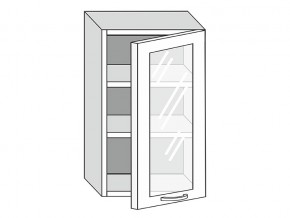 19.50.3 Шкаф настенный (h=913) на 500мм с 1-ой стекл. дверцей в Ишиме - ishim.магазин96.com | фото