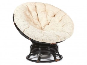 Кресло-качалка Papasan w 23/01 B с подушкой Antique brown, ткань Старт в Ишиме - ishim.магазин96.com | фото