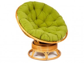 Кресло-качалка Papasan w 23/01 B с подушкой Honey, флок Олива в Ишиме - ishim.магазин96.com | фото