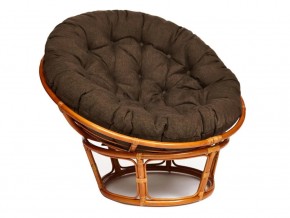 Кресло Papasan 23/01 W с подушкой Cognac, ткань Коричневый в Ишиме - ishim.магазин96.com | фото