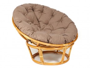 Кресло Papasan 23/01 W с подушкой Honey, экошерсть Коричневый в Ишиме - ishim.магазин96.com | фото