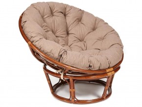 Кресло Papasan 23/01 W с подушкой Pecan, экошерсть Коричневый в Ишиме - ishim.магазин96.com | фото