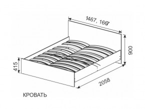 Кровать 1600х2000 ортопедическое основание в Ишиме - ishim.магазин96.com | фото