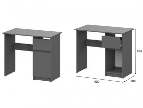 Стол письменный 900 Денвер Графит серый в Ишиме - ishim.магазин96.com | фото